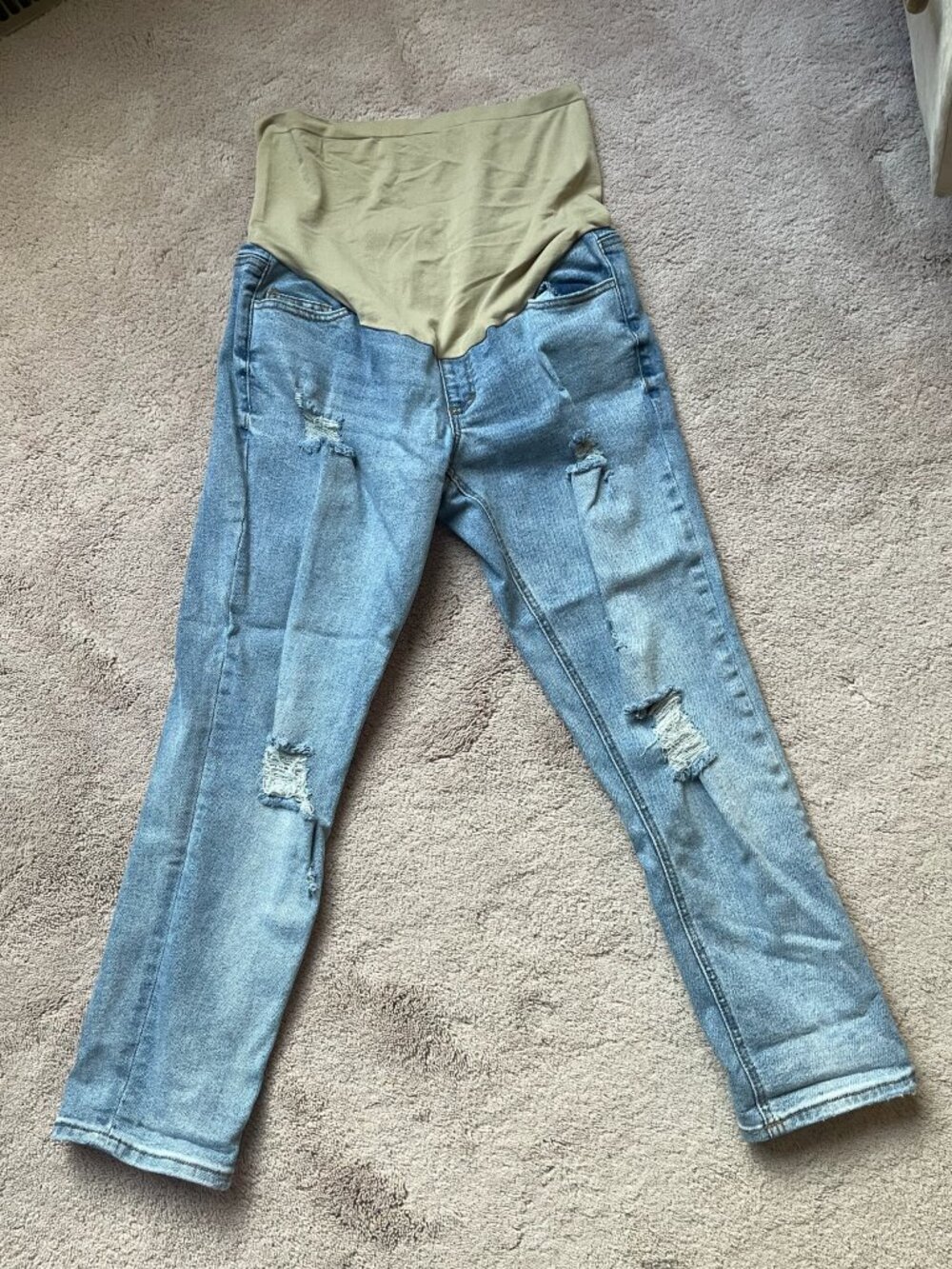 Ripped Maternity Jeans